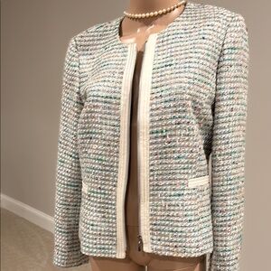 Tahari Fabulous for Easter! Tweed Women's Jacket in the new shorter length
